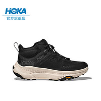 HOKA ONE ONE 女款冬季户外畅行防水徒步鞋 TRANSPORT CHUKKA GTX 黑色/石膏白 40/250mm