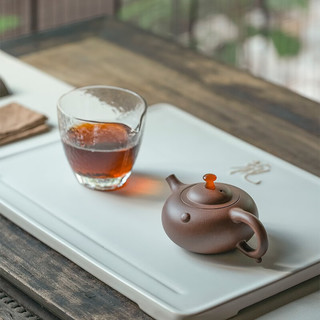 万仟堂（Edenus）紫砂壶大师手工茶壶宜兴原矿紫砂泡茶壶高档茶具 弥勒壶·紫砂壶 160cc