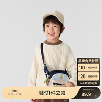 巴拉巴拉童装2024小童大童毛衣套头秋冬打底衫男童女童撞色潮208424103222