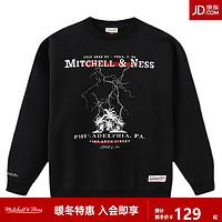 MITCHELL & NESSMitchell&Ness 回到未来系列圆领卫衣-闪电系列 MNO-JYSFWT23082002 L