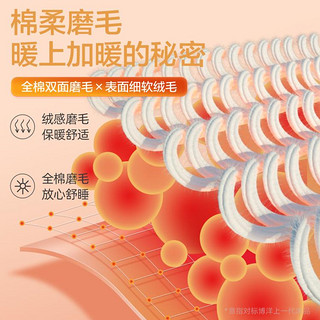 全棉磨毛被套单件套秋冬加厚纯棉被套ins风床上用品被套被罩