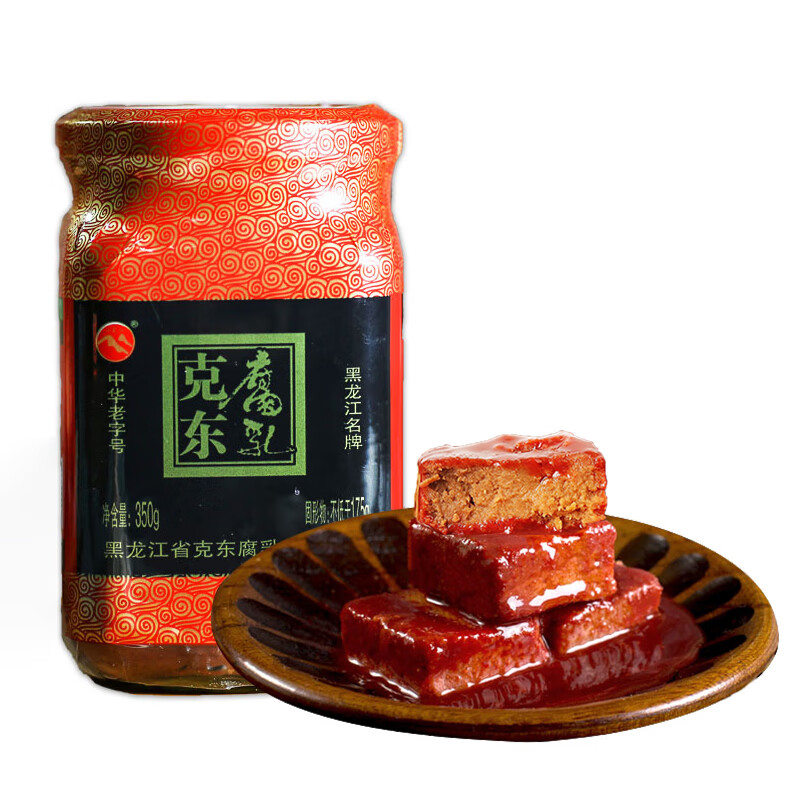 二克山克东腐乳酱豆腐霉豆腐拌饭面酱下饭菜火锅调味蘸料中华老字号