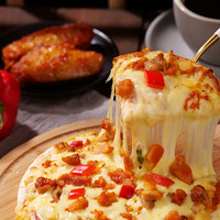 【任选五盒】幸福西饼披萨半成品加热即食芝士碎烘焙儿童早餐食品 经典烤鸡