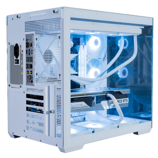  MSI/微星 背插主板 中塔机箱 ARGB风扇  白色