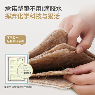 Sweet Night/甜秘密 可 榻榻米床垫  丹左6cm【乳胶+椰棕】 5-10cm（含） 软硬适中 120*200cm
