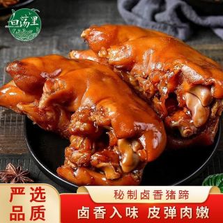 白荡里 酱卤猪蹄 卤味熟食开袋即食 酱卤猪蹄500g*1袋