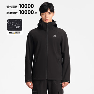 PELLIOT/伯希和 软壳衣 防风防水 女款 浅灰色 M