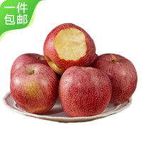 京鲜生 陕西秦冠苹果 净重单果75mm-80mm 生鲜水果 源头直发