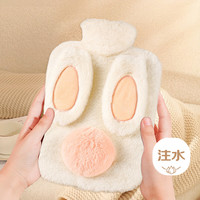范爷家 可爱毛绒热水袋注水大号加厚灌水暖水袋宿舍暖手暖脚暖被窝