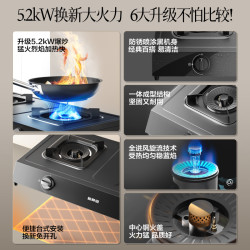 万和 D9 不锈钢双灶 液化气 燃气灶