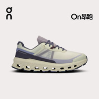 On昂跑 Cloudvista 2 2024 秋冬男款缓震越野跑鞋 Seedling/Mulberry幼苗绿/桑葚紫 43