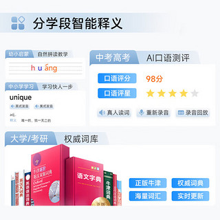 有道（youdao）网易词典笔点读笔英语学习翻 实时在线词库电子词典4G通话单词笔扫读笔YDPR1-1标准版 词典笔标准版丨 16MB 黑色