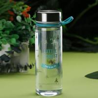 400ml/520ml森林复古系列时尚便携提绳运动塑料水杯