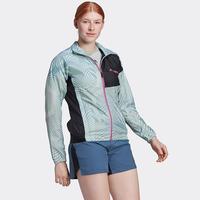 阿迪达斯 adidas女子春秋户外运动跑步上衣防风透气立领休闲夹克外套