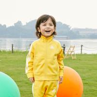 阿迪达斯 adidas童装女春款女童户外运动服休闲男童夹克长袖外套