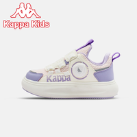 Kappa KidsKappa 卡帕童鞋春秋儿童透气休闲鞋子亲子款女童防滑软底板鞋