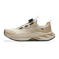 安踏探野PRO丨VIBRAM大底户外越野跑鞋男耐磨抓地运动鞋112445589 白垩色/生木色-1 42.5