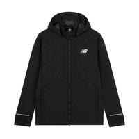 NB男士连帽纯色长袖运动加棉外套棉服MJ33255
