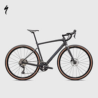 SPECIALIZED闪电 DIVERGE SPORT CARBON 碳纤维砾石公路车 缎黑色/蓝玛瑙 49