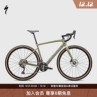 SPECIALIZED闪电 DIVERGE SPORT CARBON 碳纤维砾石公路车 金属云杉色/云杉色 49