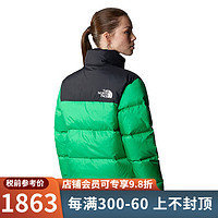 the North Face【JD物流直达】北面美版1996RETRO女700蓬羽绒服-鸭绒鹅绒 PO8-翡翠绿 XXL