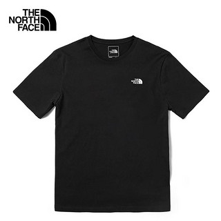 THE NORTH FACE 北面 短袖T恤女户外舒适印花圆领半袖上衣8AVE