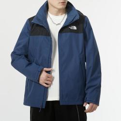 THE NORTH FACE 北面 男装秋冬户外连帽夹克上衣休闲舒适时尚可加内胆登山徒步运动外套