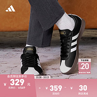 adidas「T头鞋」VL COURT 2.0休闲板鞋德训鞋男女阿迪达斯轻运动 黑色/白色/灰色JQ2471（选小半码） 46