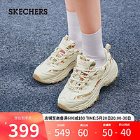 斯凯奇（Skechers）女子复古老爹鞋150167 自然色/多彩色/NTMT 39.5 