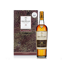 麦卡伦（MACALLAN）苏格兰洋酒单一麦芽威士忌  12年苏格兰威士忌礼盒700ml