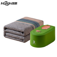 环鼎单人双人速热水循环水暖毯水暖电热毯电褥子【家用除湿】 【孕婴款】【绿】1.8*2.0米