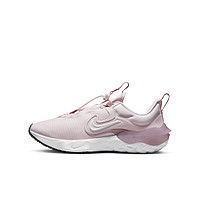 Nike耐克RUN FLOW男女童大童跑步鞋耐克小波浪透气网面DR0472 600泡沫粉/白/元素粉 39码