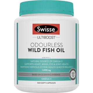 Swisse 斯维诗 Omega-3 1000mg 无腥味野生鱼油软胶囊