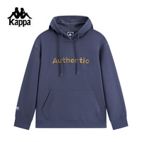 Kappa卡帕背靠背连帽运动卫衣男针织套头衫宽松休闲长袖上衣 林荫大道色-1159 3XL