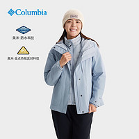 Columbia24秋冬哥伦比亚冲锋衣女金点700蓬羽绒内胆保暖三合一XR4528 031 XXL