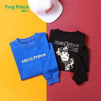 FROG PRINCE 青蛙王子 童装秋季男中大童时尚圆领卫衣FD0314031