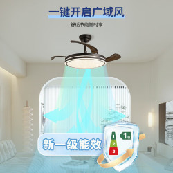 NVC Lighting 雷士照明 星冰系列 风扇吊灯 黑色