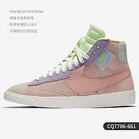 NIKE 耐克 正品女鞋当季新款结构拼接高帮板鞋休闲鞋   CQ7786