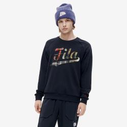 FILA 斐乐 男士时尚舒适圆领卫衣