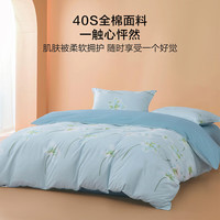 百丽丝 水星家纺出品百丽丝床上四件套纯棉飘然若舞 床单款 1.5米床,适配200*230cm被芯