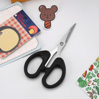 巧剪 加厚加利刀刃文具店轻巧小剪纸手工剪刀办公家用缝纫线头DIY不锈钢便携式学生剪子用品食物