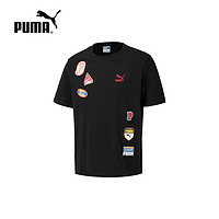 PUMA 彪马 T恤男款潮流夏季新款圆领运动透气半袖休闲短袖623251-01