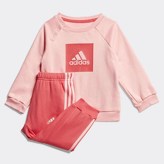 adidas 阿迪达斯 婴幼童印花卫衣休闲运动套装 FM6390