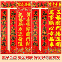 ZANMOO 沾沐 2025春联新款对联家用春节蛇年高档过年新年创意大门农村门神对联