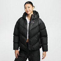 NIKE 耐克 WINDPUFFER暖风羽绒服女冬季防风防泼水面包服HF7871-010