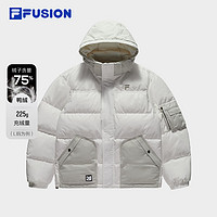 FILA 斐乐 FUSION斐乐潮牌羽绒服男2024冬季新款时尚休闲鸭绒保暖外套