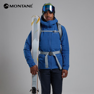 MONTANE盟泰恩NORDES HOODIE男子连帽软壳 高弹透气户外防风山地耐磨外套 NEPTUNE BLUE 海王星蓝 L