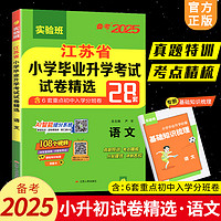 小升初2024江苏省小学毕业升初中考试卷精选28套卷语文数学英语2023春雨六年级下升学考试系统总复习资料辅导书苏教版真题卷必刷题