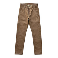 SAUCE ZHAN 沾酱 男士硫化卡其长裤 古董织机丹宁牛仔裤