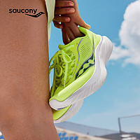 saucony 索康尼 KINVARA菁华15 男子训练跑鞋 S20967-220 荧光绿兰 41